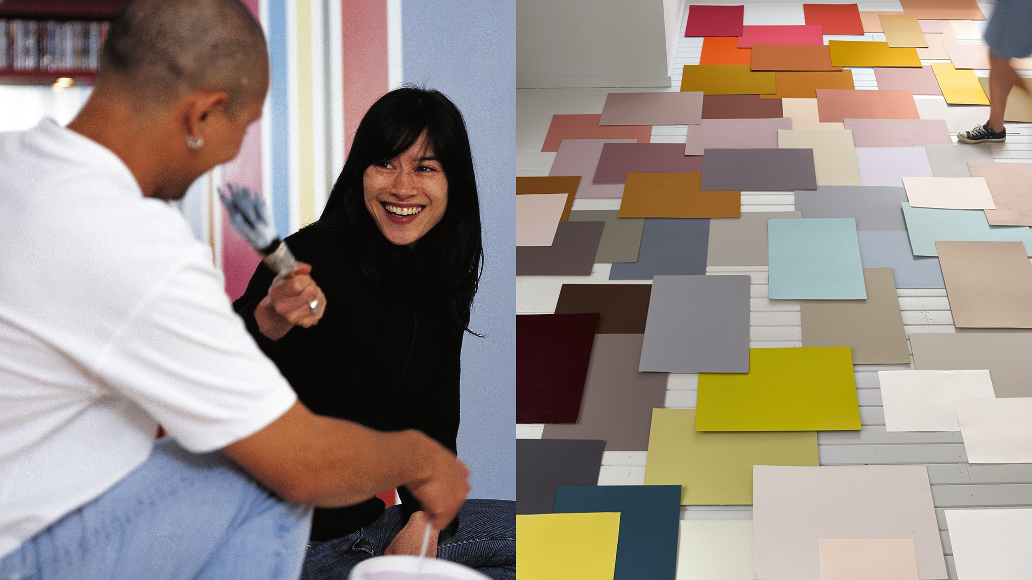 Como elegir el color Tengan en cuenta el tamaño de la habitación, el tipo de suelo, el mobiliario que quieran poner en la habitación y cualquier color que contraste con el que no se pueda desentonar.