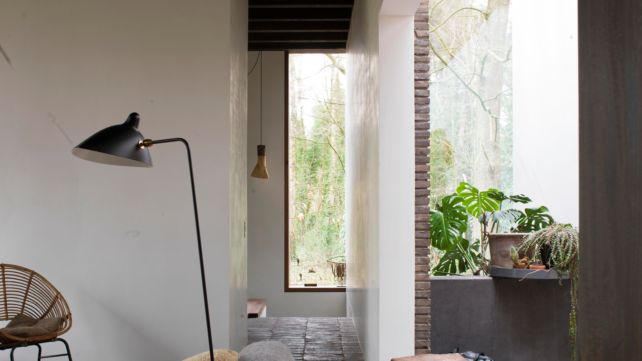 Planta libre neutra sin paredes interiores Dotá de calidez un espacio sin paredes interiores inspirándote en la naturaleza.