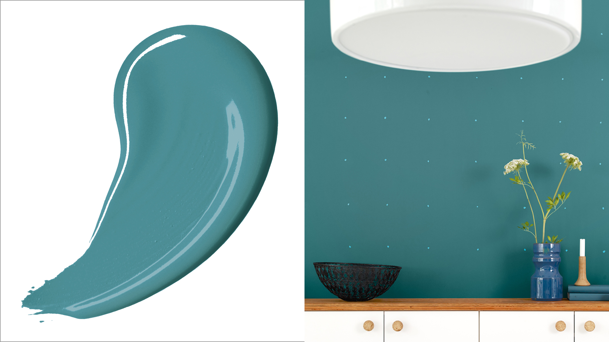 Proba la versatilidad del verde azulado El verde azulado es el color que eligen los decoradores expertos en tendencias, pero también es muy versátil. Queda igual de bien como telón de fondo en diseños vanguardistas que en casas con un estilo más tradicional.