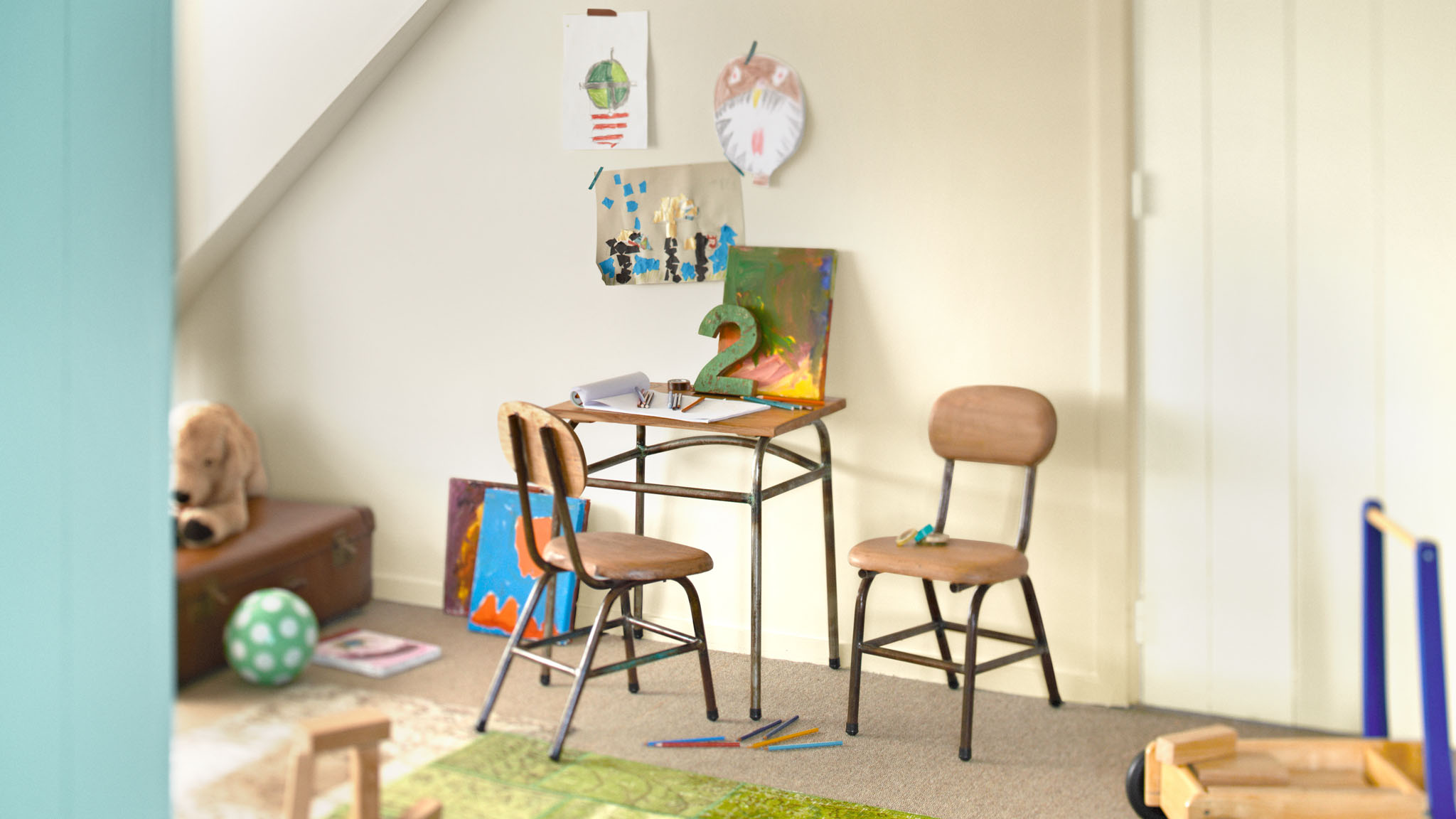 63 Un dormitorio de colores neutros para niños Cómo aprovechar al máximo un esquema de color neutro en el dormitorio de tu hijo
