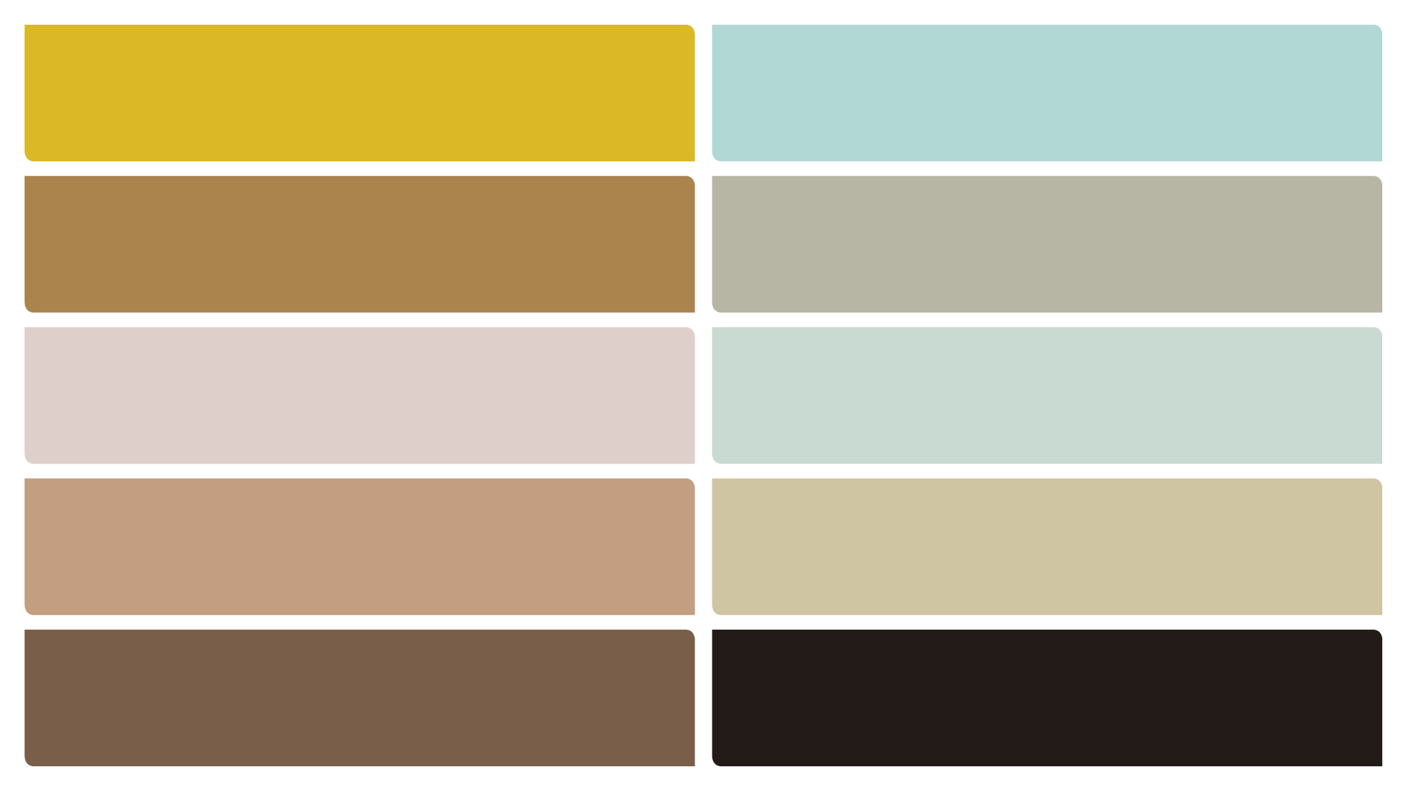 Paleta Color del año 2016 Paleta Color del año 2016